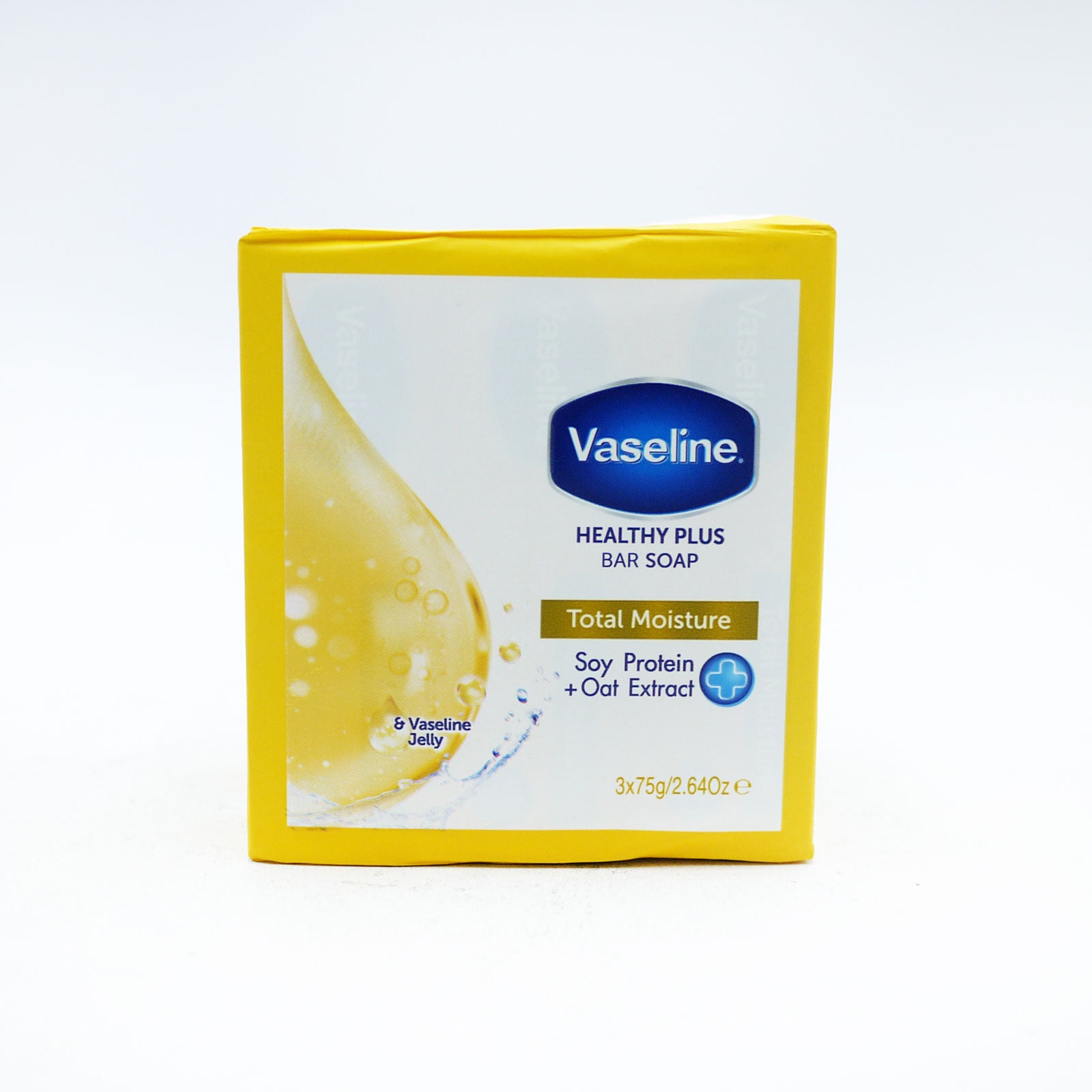 VASELINE Healthy Plus Total Moisture Soap Bar 3 x 75g VASELINE Healthy Plus Total Moisture Soap Bar 3 x 75g